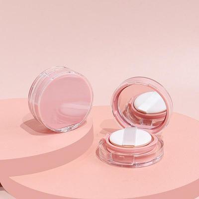 קופסת מיני כרית אוויר עשה זאת בעצמך ריקה עם מראה מיכל קוסמטי לקרם BB עם ספוג מארז איפור למייקאפ בסיס טיפוח עור