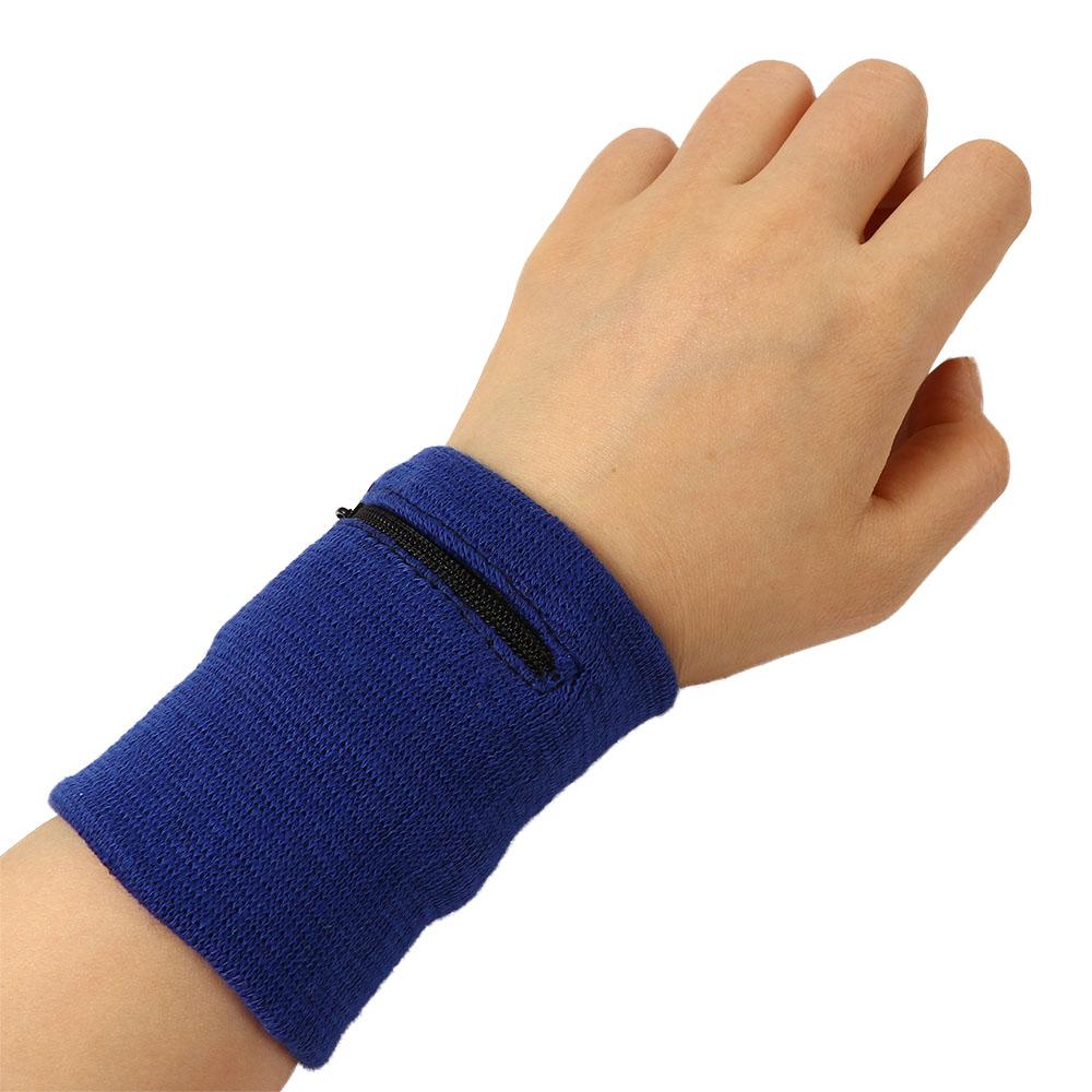 Wrist Protection Wrist Wallet Zipper Wrist Pouch Running Wristband Wrist Purse Bag Arm Band Bag