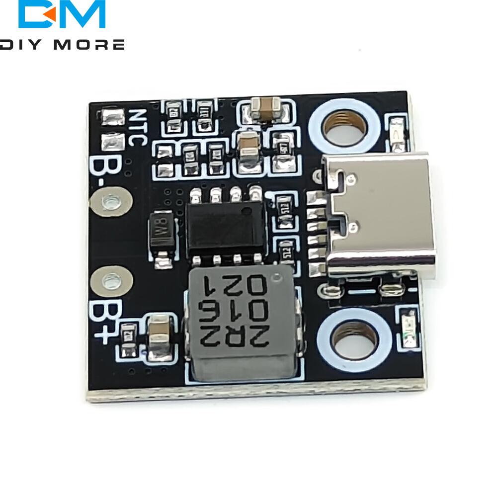 5V 1S 2.8A 3.6A USB TYPE-C/micro USB Boost Step Up Power Module Lithium LiPo Battery Charger Protection Board Power Supply