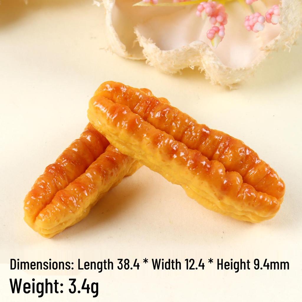 Creative Five-Layer Pork Garlic Vegetable Food Play Dollhouse Miniature Accessories for Micro Landscape Ornaments