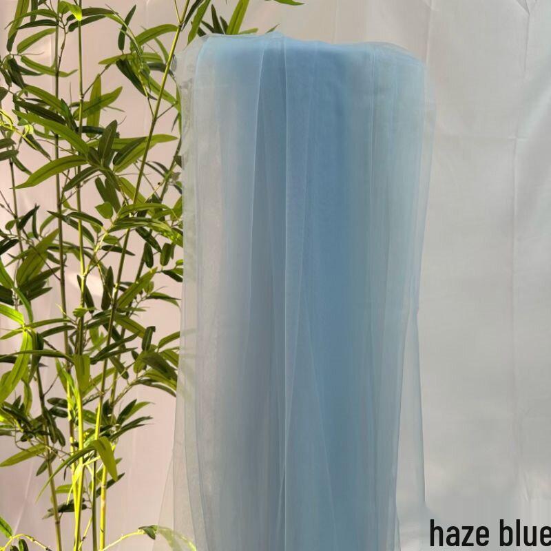 Spring-Themed Green Gauze Curtain for Kindergarten and Outdoor Wedding Decorations