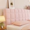 Velvet Bed Headboard Cover Slipcover Removable Washable Protector for Wooden Bed Renovation Decorative Headrest Home Decor