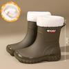 Pantofi de ploaie pentru toate anotimpurile, Noi pentru femei, Impermeabili, Cu talpă groasă, Cizme de ploaie, Pantofi de lucru anti-alunecare din cauciuc, Pantofi de apă frumoși pentru femei