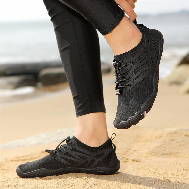Wassersportschuhe Schnelltrocknende Aqua-Schuhe zum Schwimmen Surfen Herren Damen Barfuß Strandwatschuhe Leichte Atmungsaktive Watschuhe