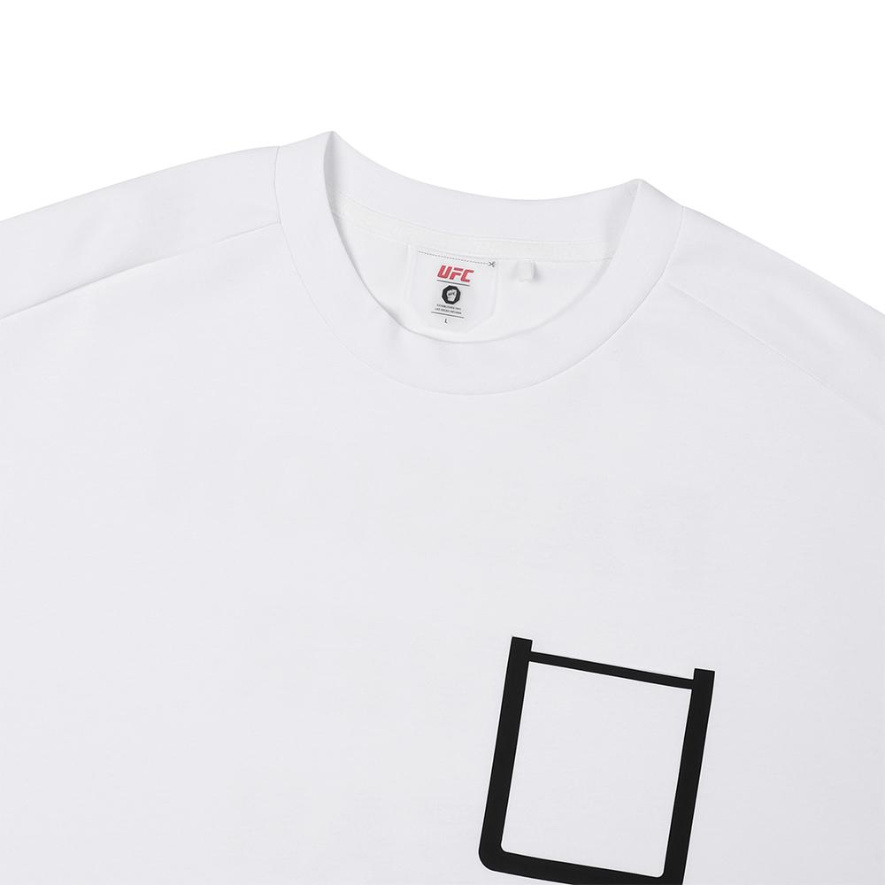 UFC SPORT Ufc Impact Relax Fit Short Sleeve T-Shirt White U4Ssw3106Wh