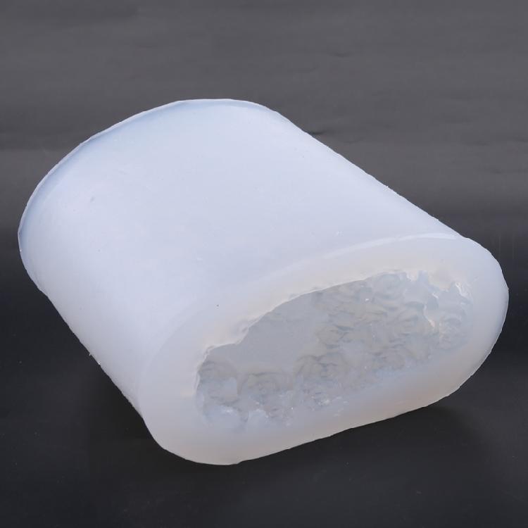 Kitchen Baking Pans Fondant Moulds Rose Shaped for Making Candy Jelly Cake