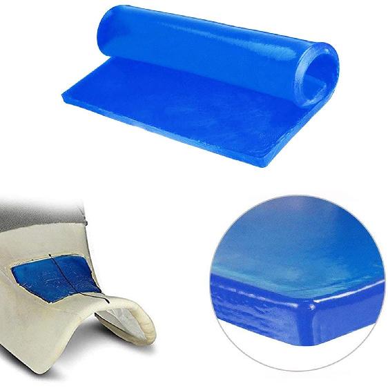 Motorcycle Seat Gel Pad Seat Cushion Shock Absorption Mats Reduce Fatigue Comfortable Soft Gel Pad Cool DIY Seat Pad Motorcycle Seat Foam Car Office