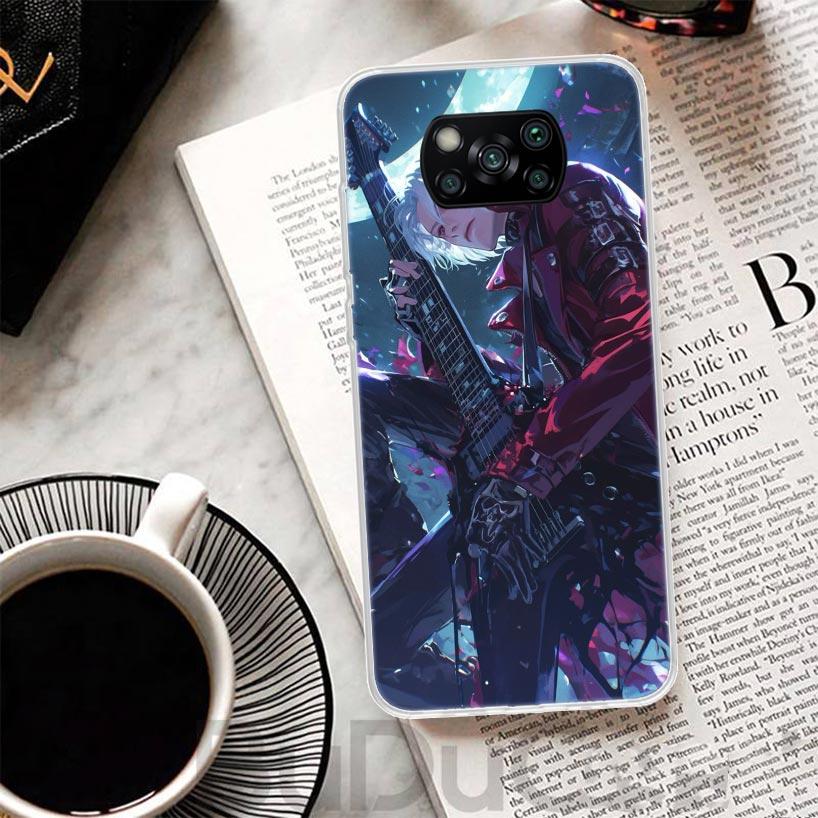 Game D-Devil May Cry 5 Cover For Xiaomi Poco X7 X6 X5 Pro X3 Nfc F7 Ultra Phone Case F6 F5 X4 F4 Gt F3 M6 M5S M4 M3 Print Shell