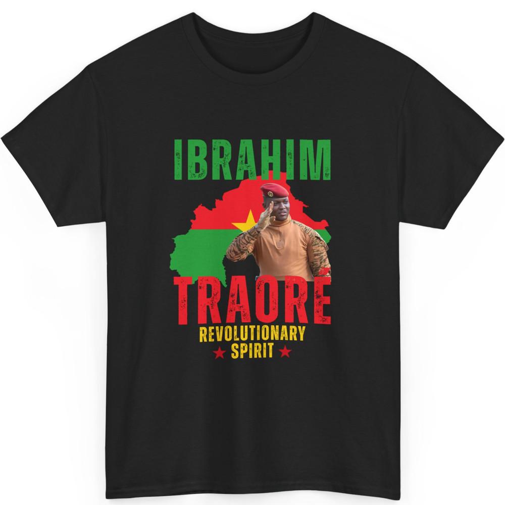 Burkina Faso- Ibrahim Traoré / Thomas Sankara African President Tee T-Shirt Unisex T-Shirt S
