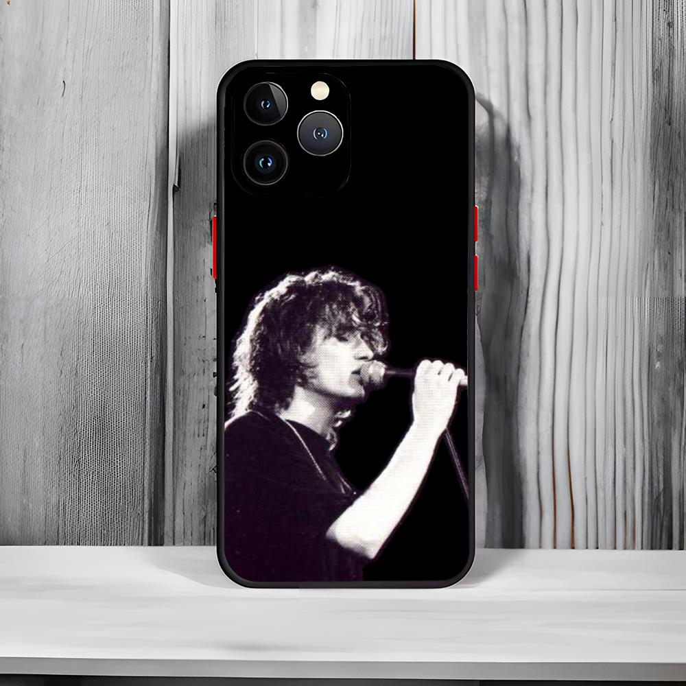 

Legendary Musician J-Jeff Buckley Phone Case Black Matte Thin Phone Case For iPhone17 16 15 14 13 ProMax iphone12promax