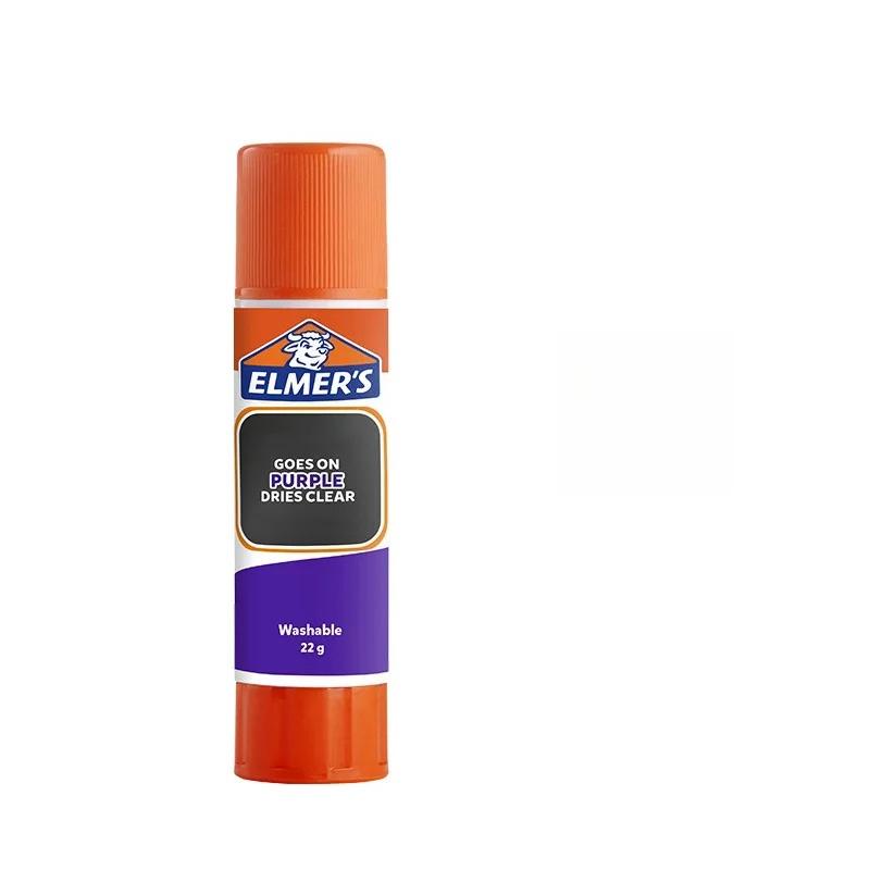 

Cow Shape Glue Stick Eyebrow Cover 22g Purple Color Change High Viscosity Children Stationery Preschool Solid Craft Glue
