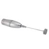 Electric Milk Frother Handheld Battery Operated Drink Mixer Portable Electric Eggbeater with Stainless Steel Whisk