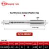American Standard Stainless Steel Threading Taps 1/4-3/5/8 UNC/UNF