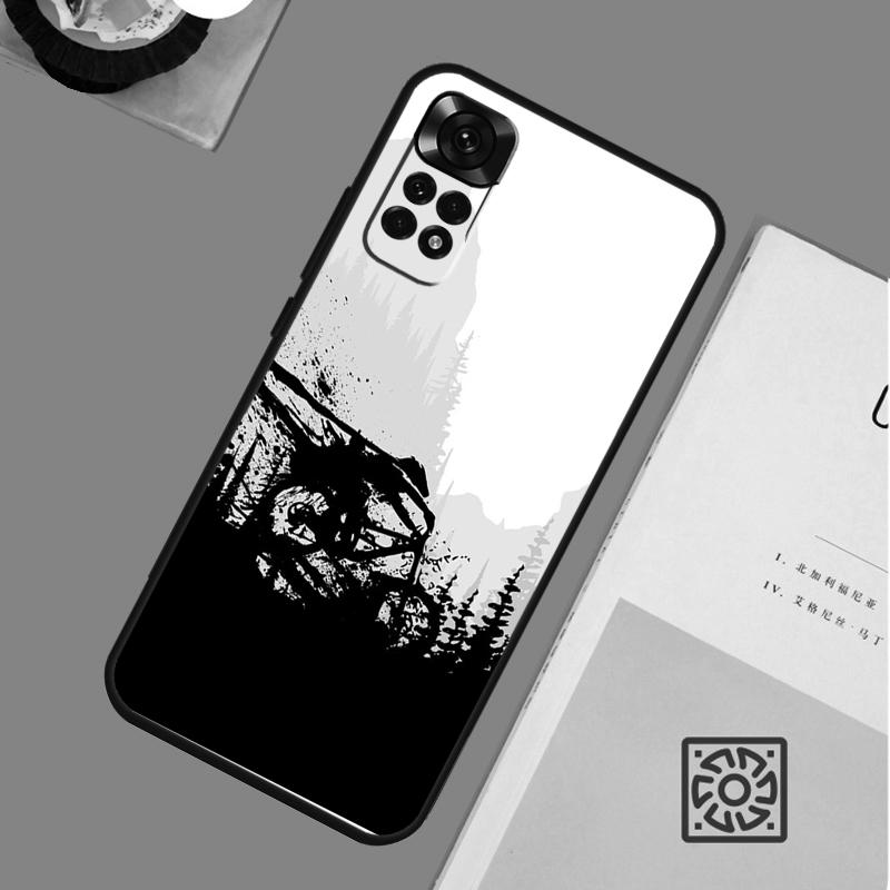 MTB Mountain Bike Cycling Bicycle Case For Xiaomi Redmi Note 12 9 10 11 13 Pro Plus 9S 10S 11S 12S Redmi 12 10C 12C 13C Cover
