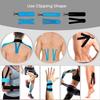 Sports Kinesiotape Neuromuscular Bandage Self Adhesive Finger Ankle Tape Boxing Gym Injury Support Bracelet