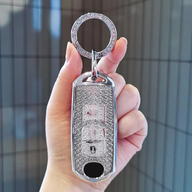 Suitable For Mazda 3 Keycase Cx4 Cx5 Atenza Cx30 Cx50 Cx8 Cx90 Keycover Key Shell Keychain Car Accessories