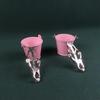 Heavy-Duty Butterfly Nipple and Clitoral Clamp Set for Intense Sensation