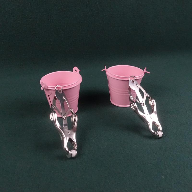 Heavy-Duty Butterfly Nipple and Clitoral Clamp Set for Intense Sensation