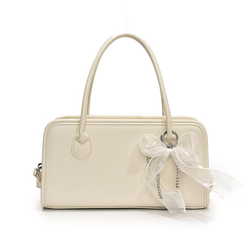 

New Underarm Tote Bag Women s Simple Fashion Casual Bag Premium Handbag Niche Shoulder Handbag белый