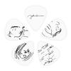 John Lennon Collection Standard 10 pieces per D'Addario John&Yoko Picks, 0.70mm Type, pack, 1CWH4-04JL