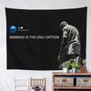 Kanye West Winning Is The Only Option Tapestry  Motivational Tweet Design for HipHop Fans  Bedroom Wall Decor