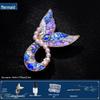 Mother-of-Pearl Hairpin Craft Kit: Brooch & Hairpin Shell Fragments - Perfect Mother’s Day Gift