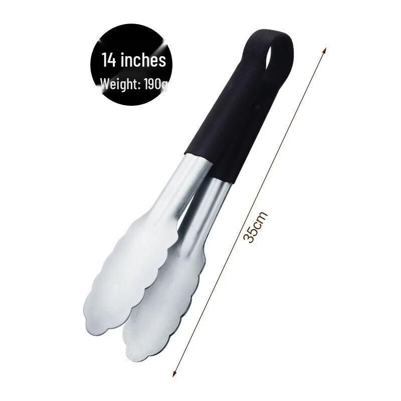 Stainless Steel Multi-function Anti-scald Food Tongs Set