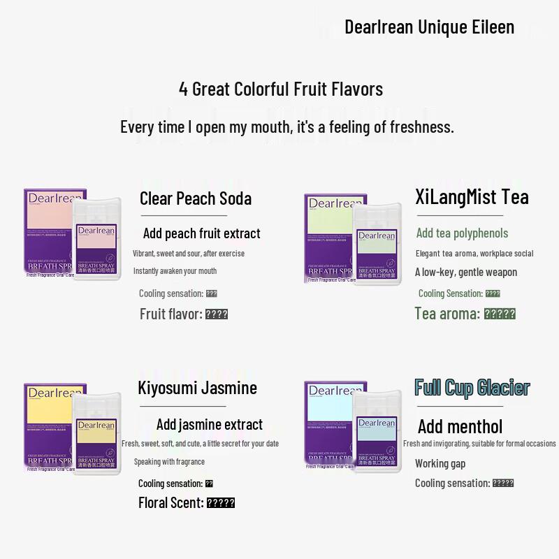 Dear lrean Clear Jasmine Oral Spray (2-Pack)