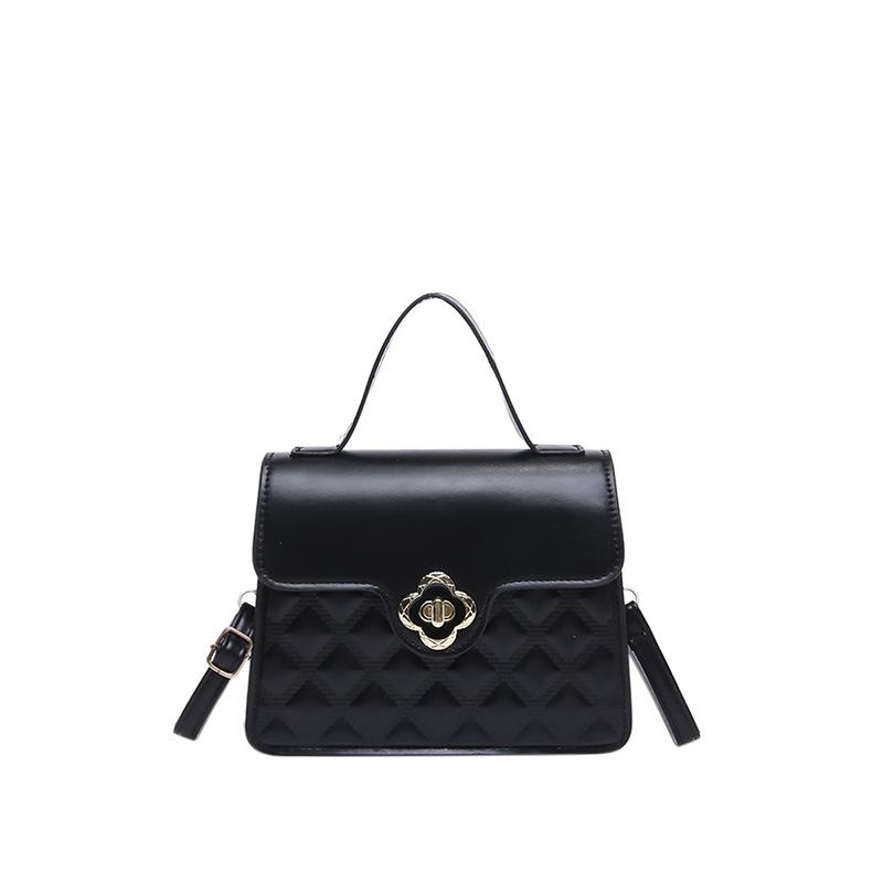 Small Bag Women's Bag Niche 2025 New Trendy Fashion Foreign Texture Handbag Versatile Shoulder Messenger Bag Diamond Grid