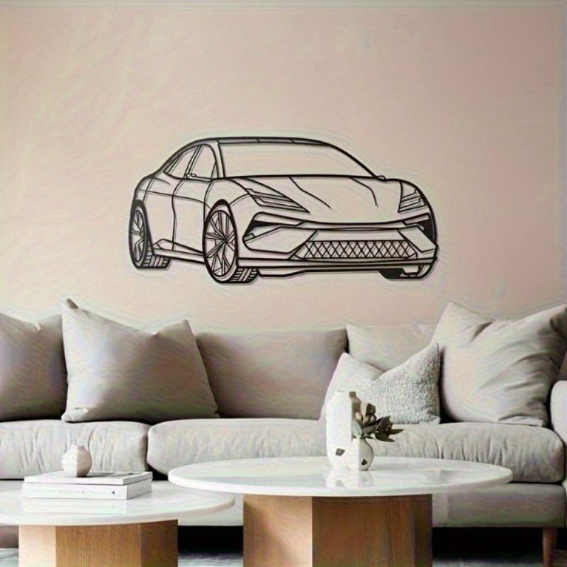 Metal Wall Decor Car Interior Panel Auto Accessories