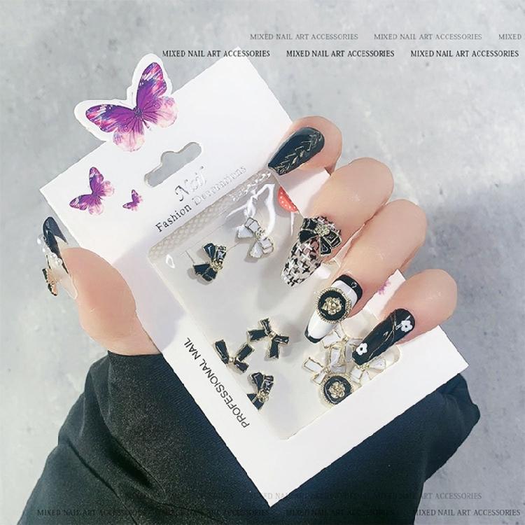 Nail Jewelry Luxury Alloy Nail Art Rhinestones Shiny Nail Crystals Diamond Gems