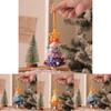 Wool Crochet Christmas Tree Decorations For Cars And Home Holiday Decorations