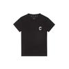 MLB X Disney Cleveland Indians Maglietta a Maniche Corte con Stampa di Topolino Unisex Nera 31TSK1031-45L