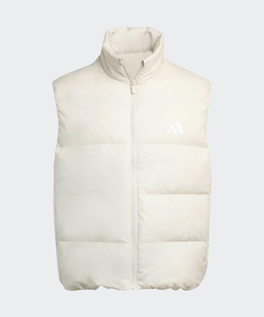 Adidas Climawarm 3-Stripe Puffer Down Vest - Ivory / Jm4079