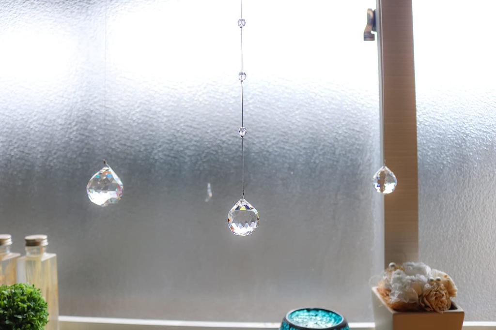 Asfour Drop of Mimir 30mm Suncatcher, Crystal