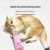 Cat Crinkle Feather Kicking Toy