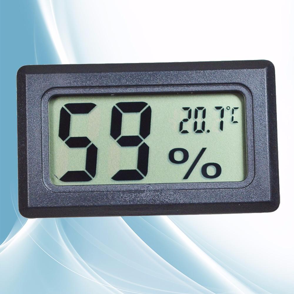 Mini Digital LCD Display Indoor Temperature Humidity Meter Thermometer Hygrometer