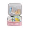 Large Capacity Outdoor & Home First Aid Kit - Portable Handheld Fabric Storage Box for Travel, Epidemic Prevention, Car & Student Use