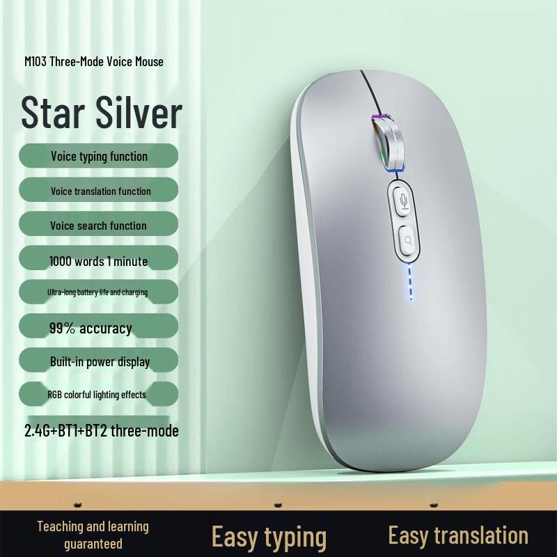 

OLOEY M103 Smart AI Voice Wireless Mouse