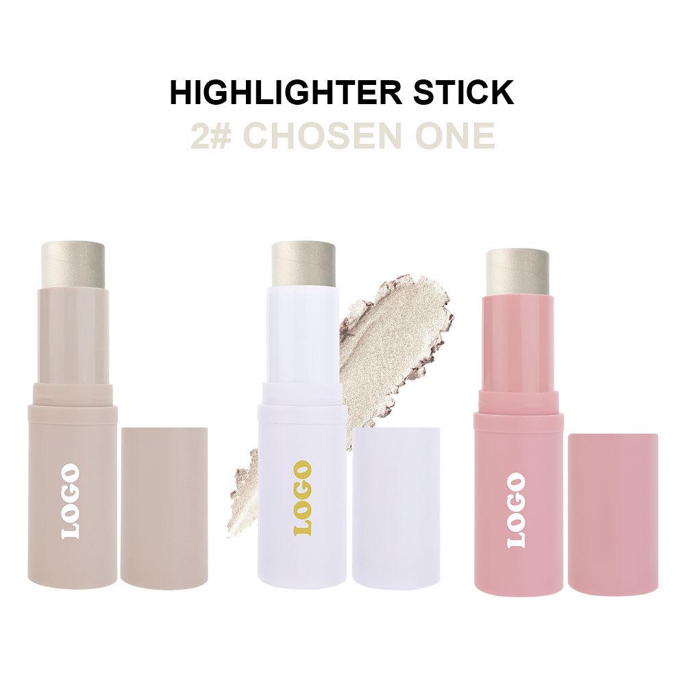 

Multi-color Waterproof Pigmented Blush & Highlighter Stick - Long-lasting, Non-transferring, Brightening.