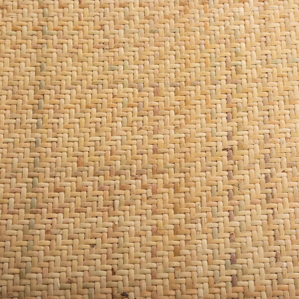 Cadeira Castanha Isak Feita De Madeira De Faia Decorada Com Rattan