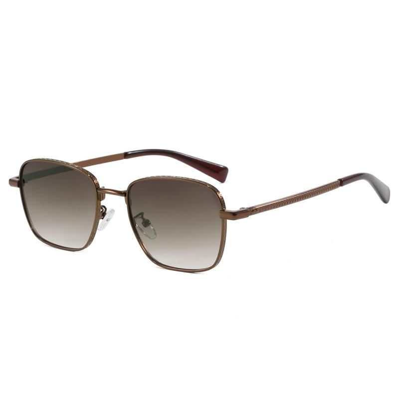 Rectangle Diamond Shades Personality Fashion Sunglasses 2024 square Sunglasses Metal Luxury Brand Eyewear Square Frame Sunglasses