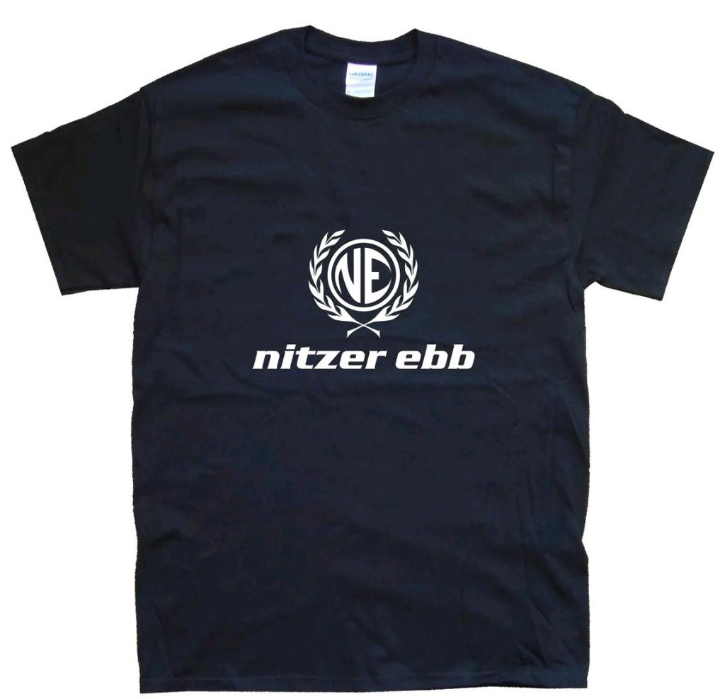 NITZER EBB T-SHIRT Alle Größen S M L XL XXL Farben Schwarz, Weiß