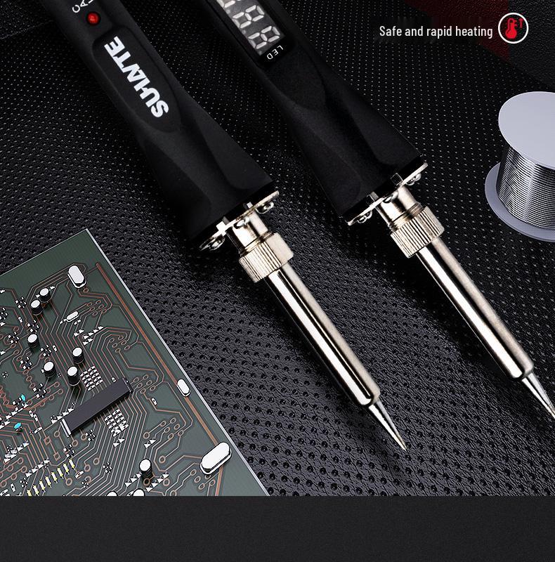 Digital Display Adjustable-Temperature High Power Soldering Iron Set