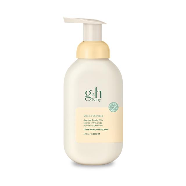 

g&h baby wash and shampoo