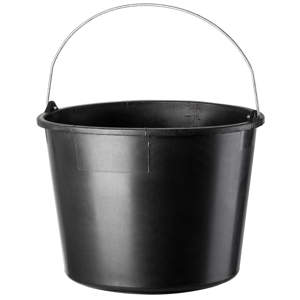 KADAX Plastic Construction Bucket Household 12L 5pcs