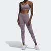 Adidas Sports Pants Women's Light Purple Moderate FJ7177