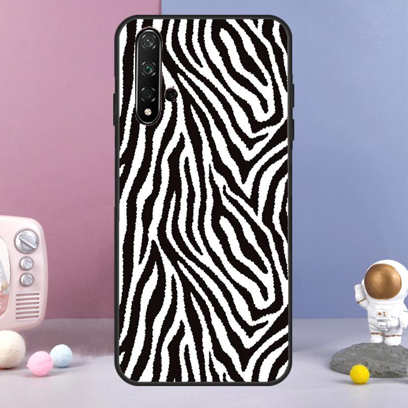 Animal Pattern Zebra Print Cover For Huawei Nova Y61 Y91 Y60 Y70 Y90 9 10 SE 11 Pro 5T 11i 8i 3i P20 P40 P30 Lite Case