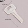 10 PCS/LOT Commonly Used Key Blank FAV1D Baili Double Slot Key Blank Key Material/Key Blank