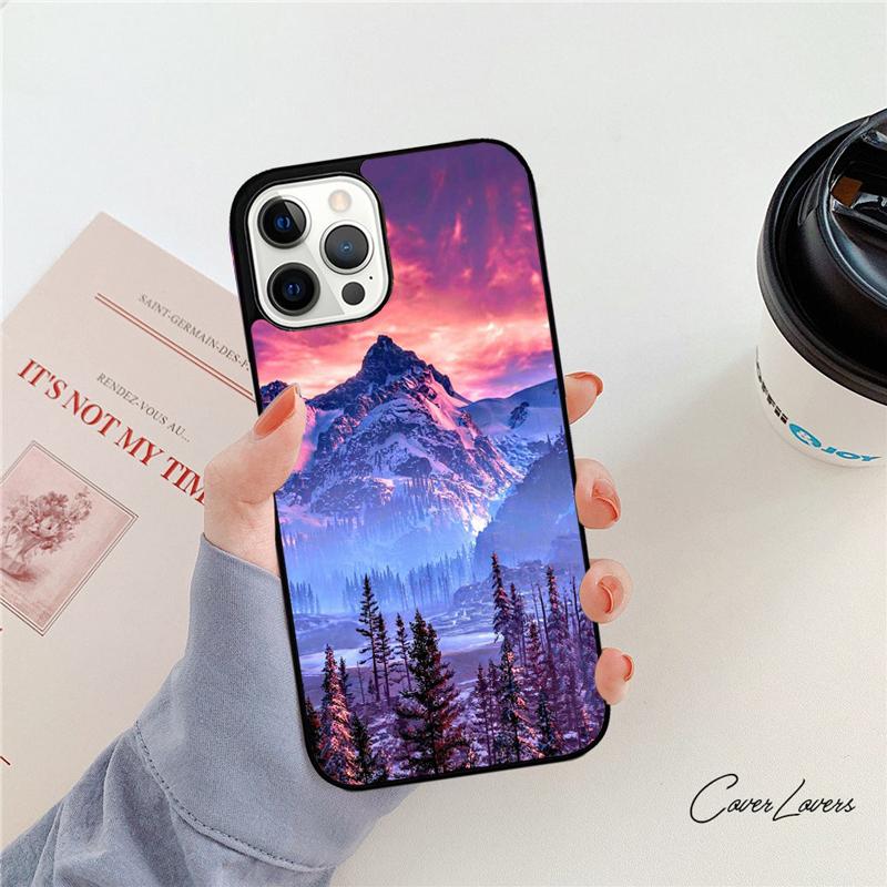 Snow Mountain Phone Case For Apple iPhone 17 Air Pro Max Plus Coque For iPhone 17 Air 14 15 16 13 12 Max Cover